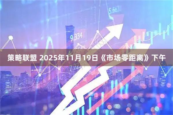 策略联盟 2025年11月19日《市场零距离》下午